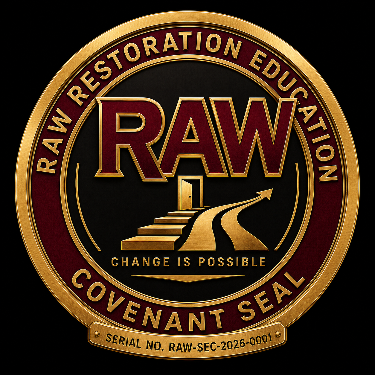 RAW Restoration Education logo